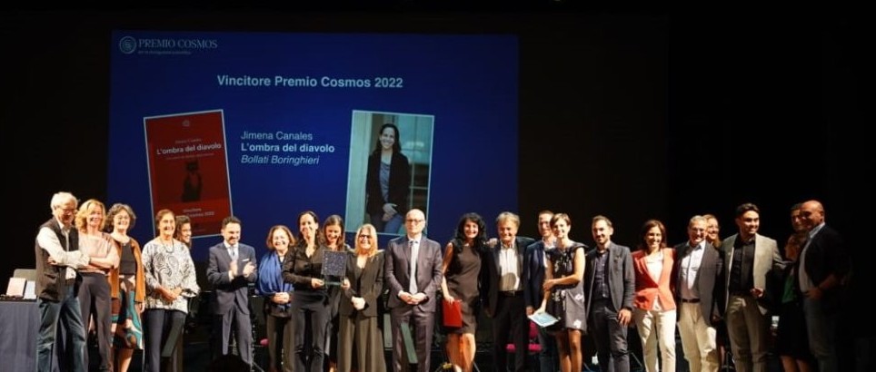 Jimena Canales wins the Premio Cosmos 2022