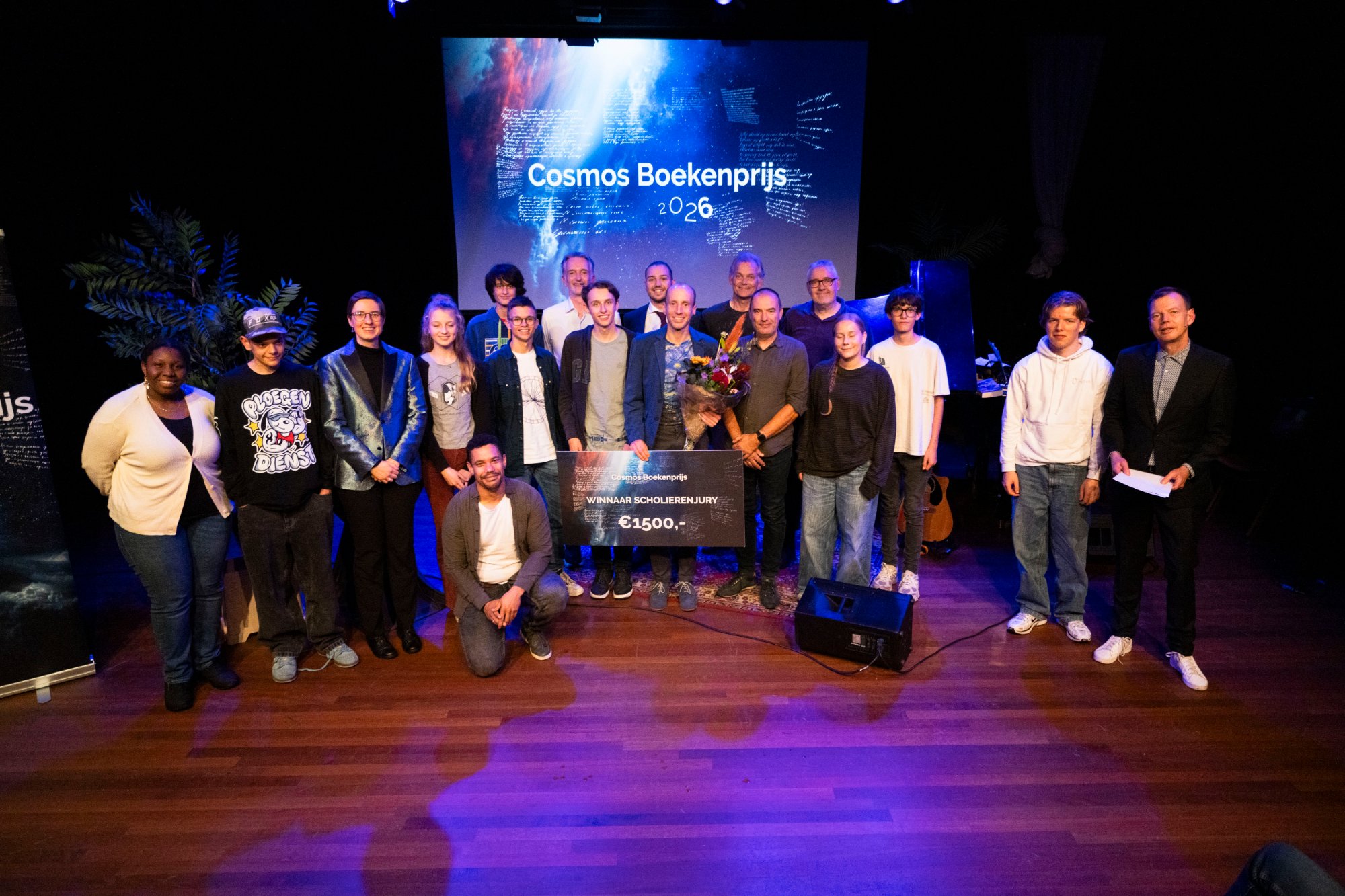 Yannick Fritschy and Christine E. Webb win the Cosmos Boekenprijs 2026